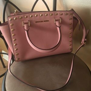 Pink Michael Kors bag